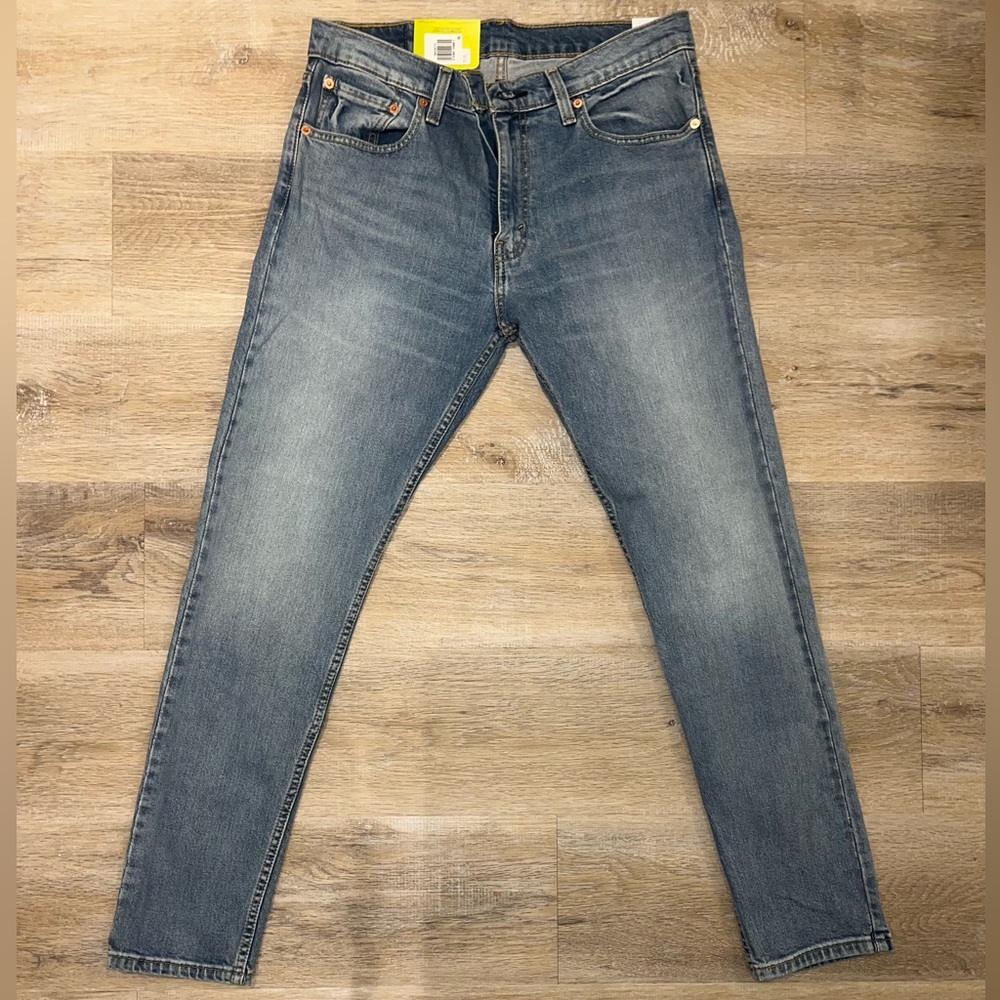 Levi's Men's Straight Jeans in Faded Blue